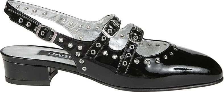 Carel Patent Mary Jane Schoenen Black Dames