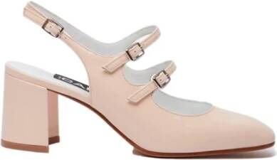 Carel Parijse Stijl Beige Lakleren Pumps Beige Dames