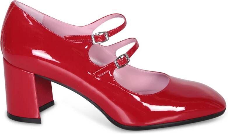 Carel Alice Mary Jane Patentleren Schoenen Red Dames