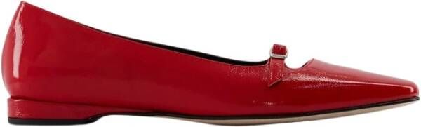 Carel Rode platte schoenen Emilie Red Dames