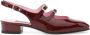 Carel Rode leren slingback schoenen Red Dames - Thumbnail 1