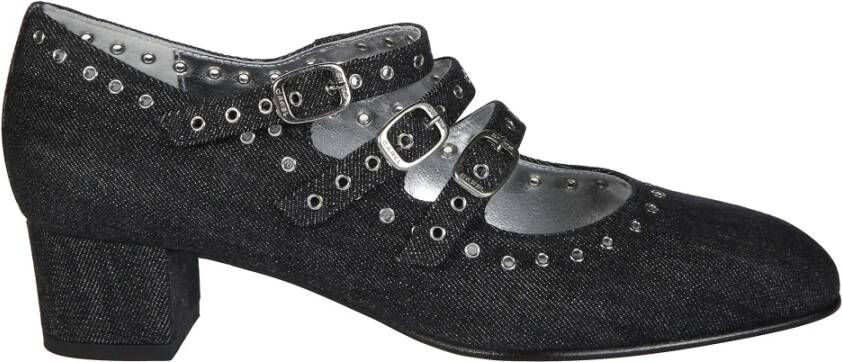 Carel Stijlvolle Mary Jane Schoenen Black Dames