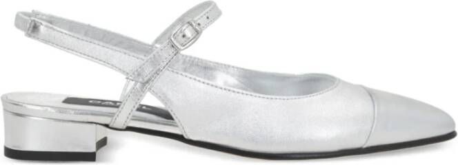 Carel Zilveren Hak Schoenen Gray Dames