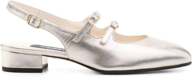 Carel Zilveren Hak Schoenen Gray Dames