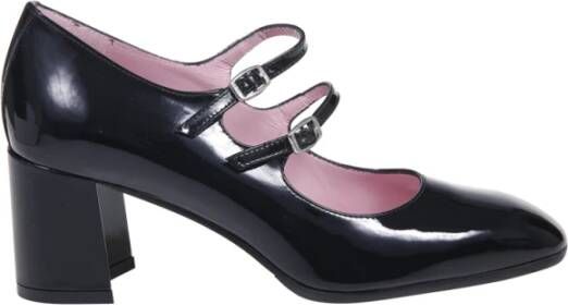 Carel Paris Pumps & high heels Black Almond Toe Pumps in zwart