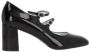 Carel Zwarte Hak Mary-Jane Lakleren Schoenen Black Dames - Thumbnail 1