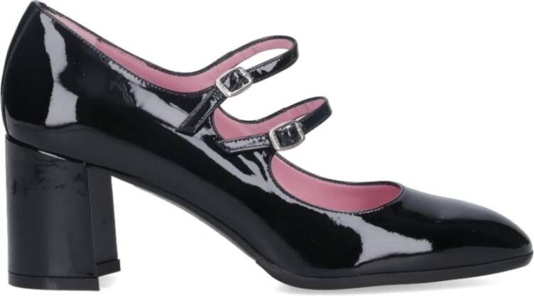 Carel Paris Pumps & high heels Black Almond Toe Pumps in zwart