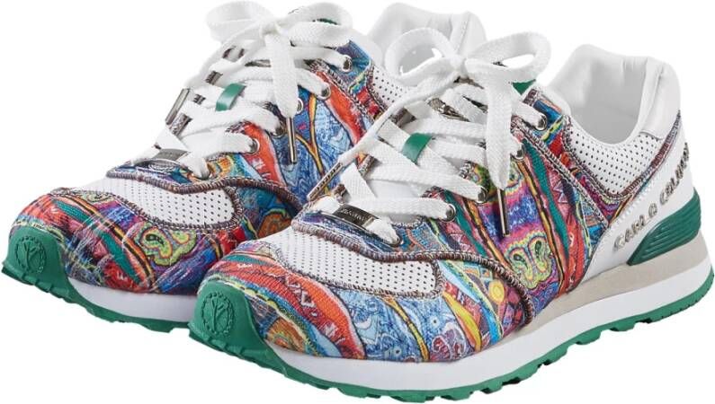 Carlo colucci Unieke Gebreide Sneaker Multicolor Unisex