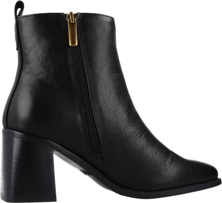 Carmela Elegant Heeled Boots Black Dames