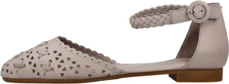 Carmela Stijlvolle Ballerina Schoenen voor Vrouwen Beige Dames