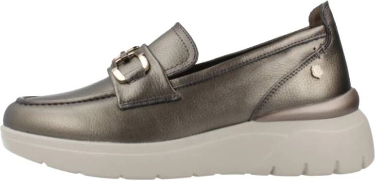 Carmela Stijlvolle Loafers voor Vrouwen Gray Dames