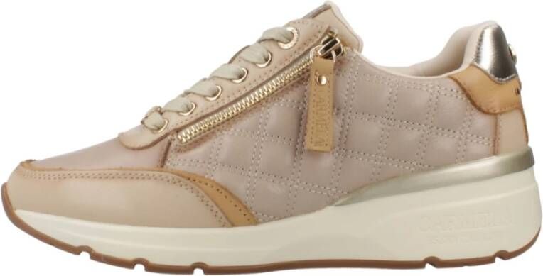 Carmela Stijlvolle Sneakers voor Mannen en Vrouwen Beige Dames