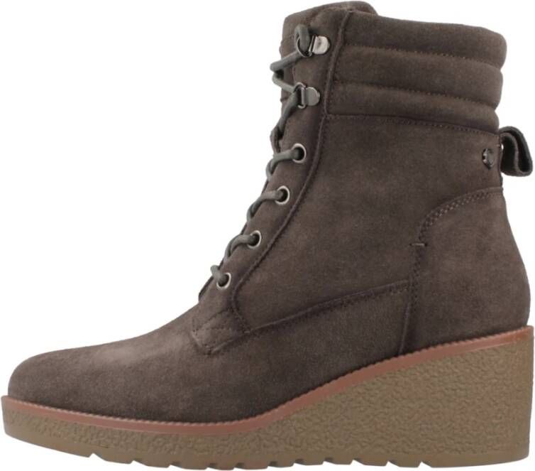 Carmela Stijlvolle Veterschoenen Gray Dames