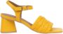 Carmens High Heel Sandals Yellow Dames - Thumbnail 1