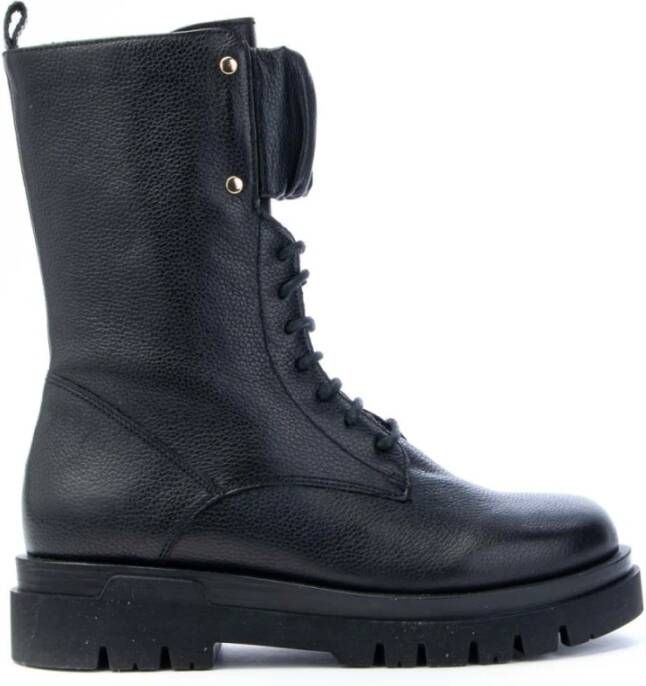 Carmens Lace-up Boots Zwart Dames