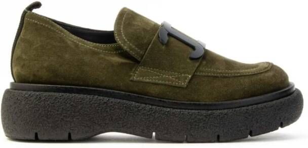 Carmens Loafers Green Dames