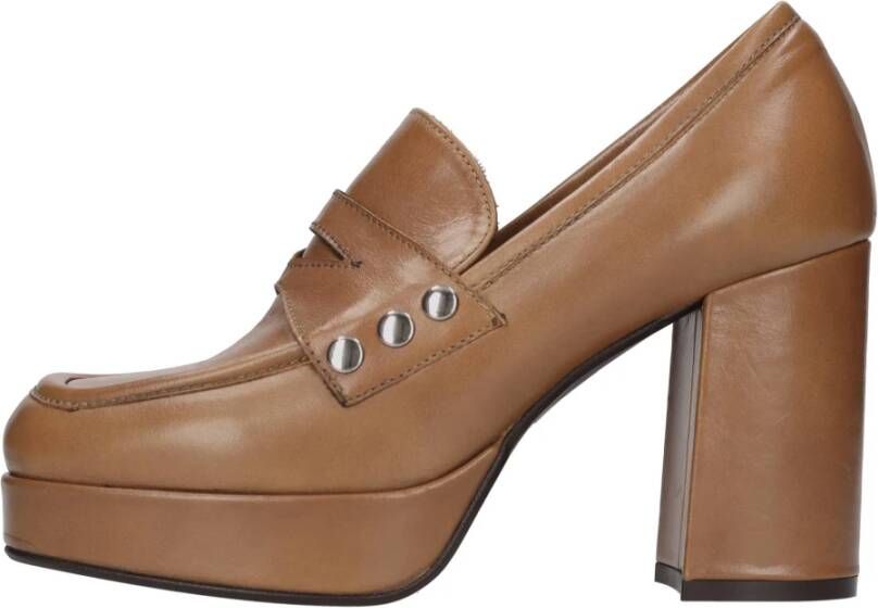 Carmens Platte schoenen Bruin Brown Dames