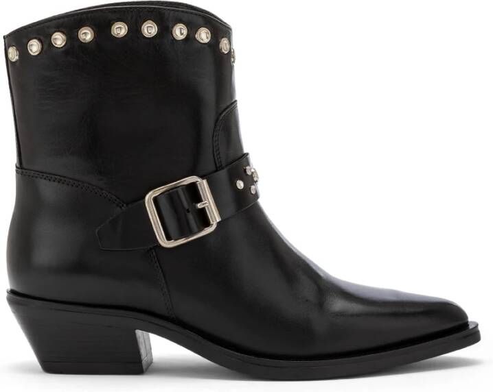 Carmens Studded Westernlaarzen Black Dames