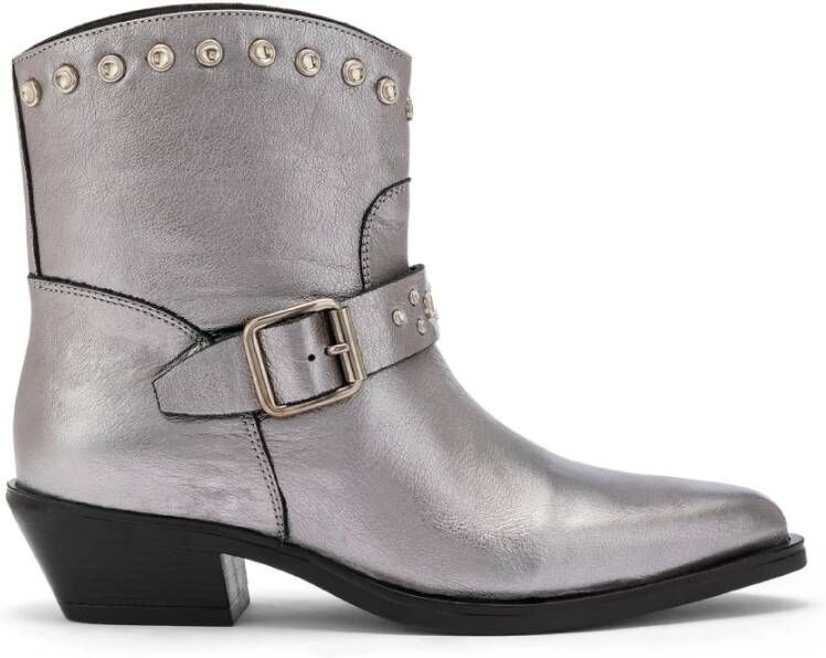 Carmens Studded Westernlaarzen Gray Dames