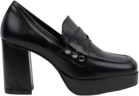 Carmens Zwarte Charlize Clam Mocin Black Dames