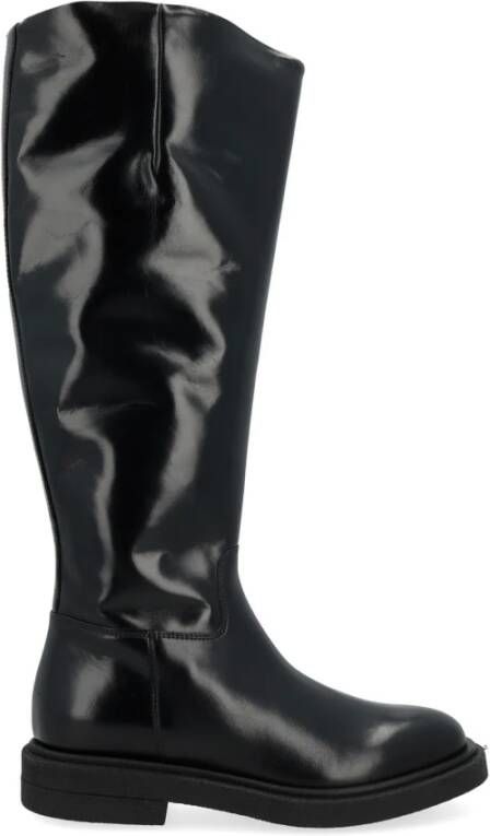 Carmens Zwarte Sierra Laars Stijlvol Model Black Dames