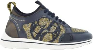 Carolina Herrera Groen en Zwart Steen Sneakers Multicolor Dames