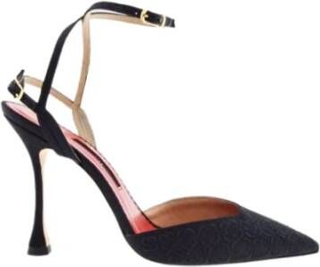 Carolina Herrera Hoge Hak Royal Rosetta Pumps Black Dames