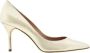 Carolina Herrera Platina Leren Pumps Gray Dames - Thumbnail 1