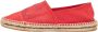 Carolina Herrera Pre-owned Canvas flats Red Dames - Thumbnail 1