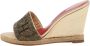 Carolina Herrera Pre-owned Leather espadrilles Yellow Dames - Thumbnail 1