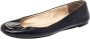 Carolina Herrera Pre-owned Leather flats Black Dames - Thumbnail 1