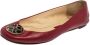 Carolina Herrera Pre-owned Leather flats Red Dames - Thumbnail 1