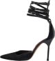 Carolina Herrera Pre-owned Leather heels Black Dames - Thumbnail 1