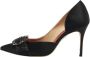 Carolina Herrera Pre-owned Satin heels Black Dames - Thumbnail 1