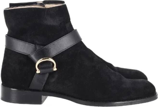 Carolina Herrera Pre-owned Suede boots Black Dames