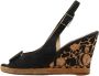 Carolina Herrera Pre-owned Suede sandals Black Dames - Thumbnail 1