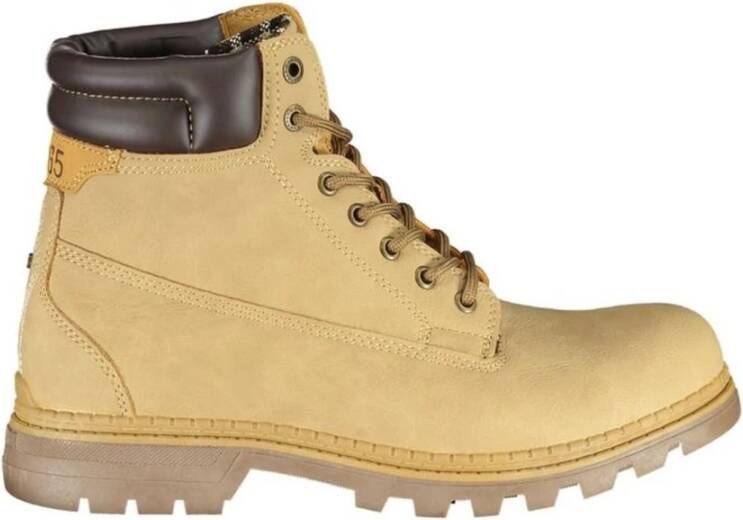 Carrera Beige Veterschoenen met Contrastdetail Beige Dames