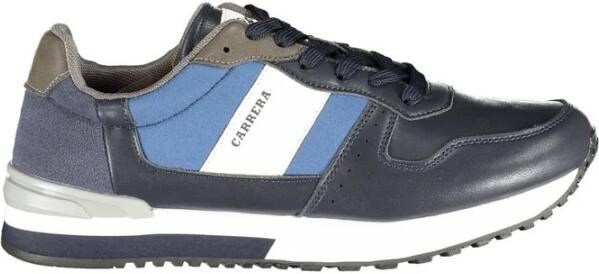 Carrera Blauwe Contrast Detail Sneakers Multicolor Heren