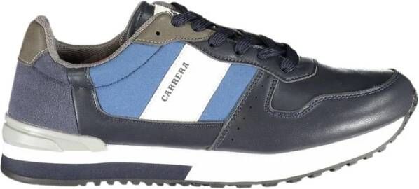 Carrera Blauwe Contrast Sneakers Multicolor Heren