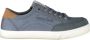 Carrera Blauwe Lace-Up Sport Sneaker Logo Detailing Blue Heren - Thumbnail 3