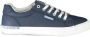 Carrera Blauwe Polyester Sneaker met Veters Contrastdetails Logo Blue Heren - Thumbnail 4