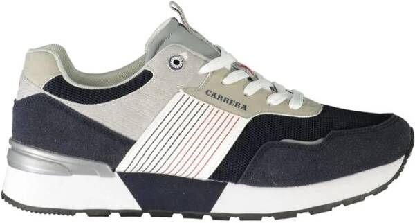 Carrera Blauwe Polyester Sneaker met Contrastdetails Multicolor Heren