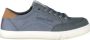 Carrera Blauwe Lace-Up Sport Sneaker Logo Detailing Blue Heren - Thumbnail 1