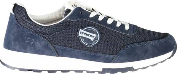 Carrera Blauwe Polyester Sneaker met Veters Blue Heren