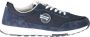 Carrera Blauwe Polyester Sneaker met Veters Contrastdetails Applicatie Logo Blue Heren - Thumbnail 13