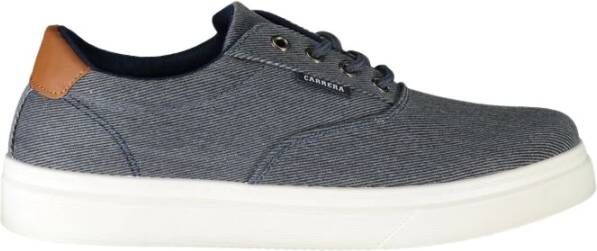 Carrera Blauwe Polyester Sneaker met Veters Blue Heren