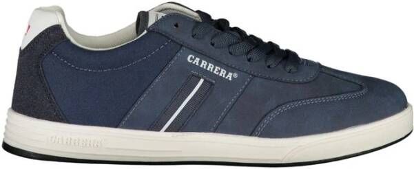 Carrera Blauwe Polyester Sneaker met Veters Blue Heren