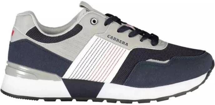 Carrera Blauwe Sneakers met Contrastdetails Blue Heren