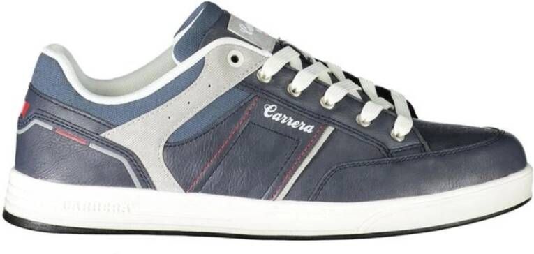 Carrera Blauwe Sportieve Sneaker met Logo Detail Gray Heren