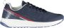 Carrera Blauwe Polyester Sneaker met Contrasterende Details Blue Heren - Thumbnail 2